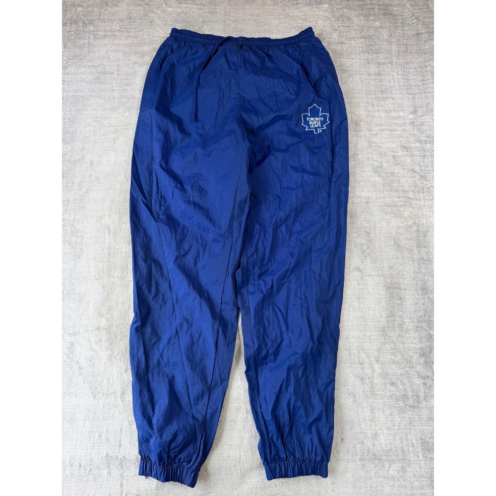 Toronto Maple Leafs Pants Mens XL Blue Vintage 90s Ravens Athletic NHL Hockey